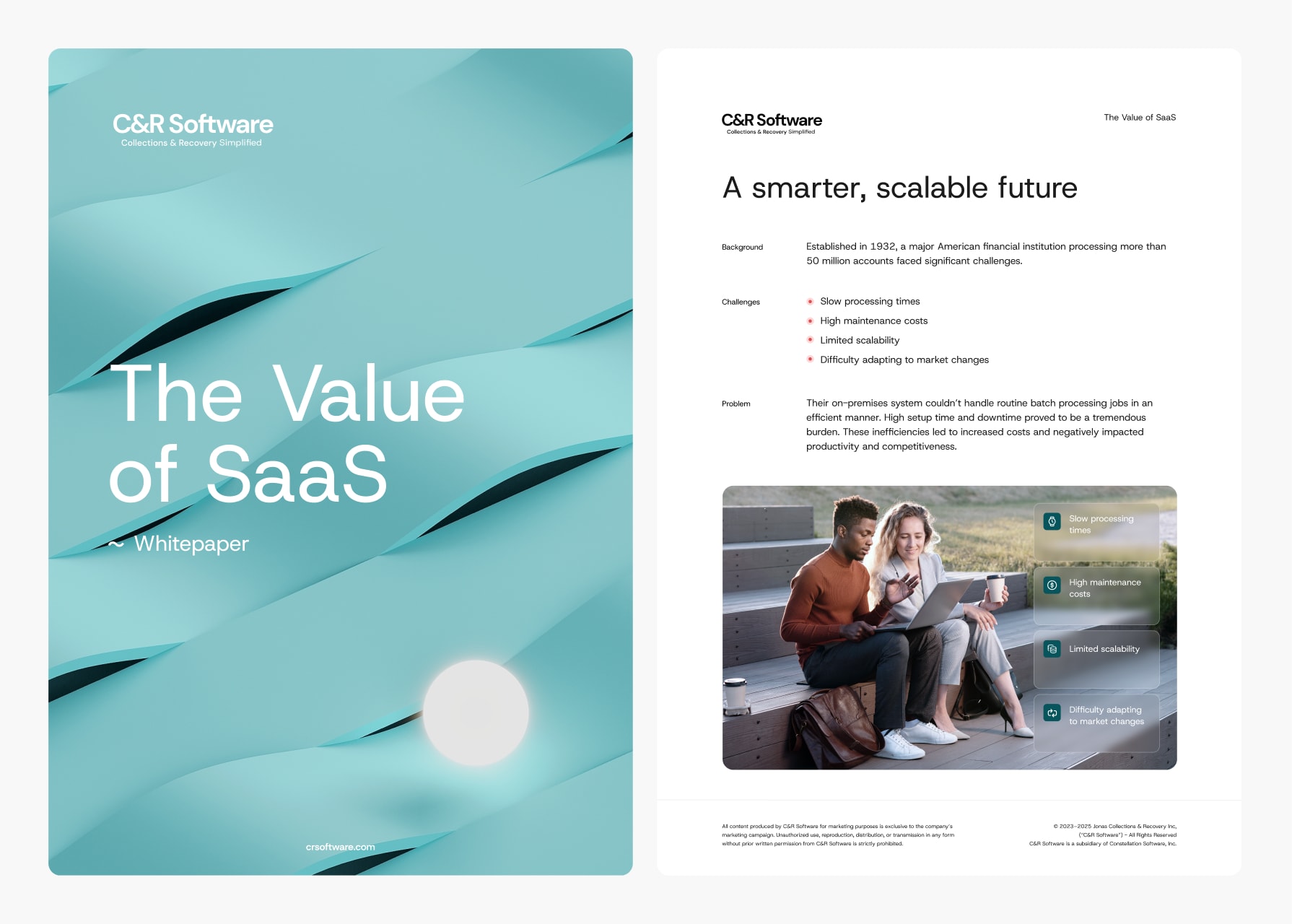 The Value of SaaS - Whitepaper cover